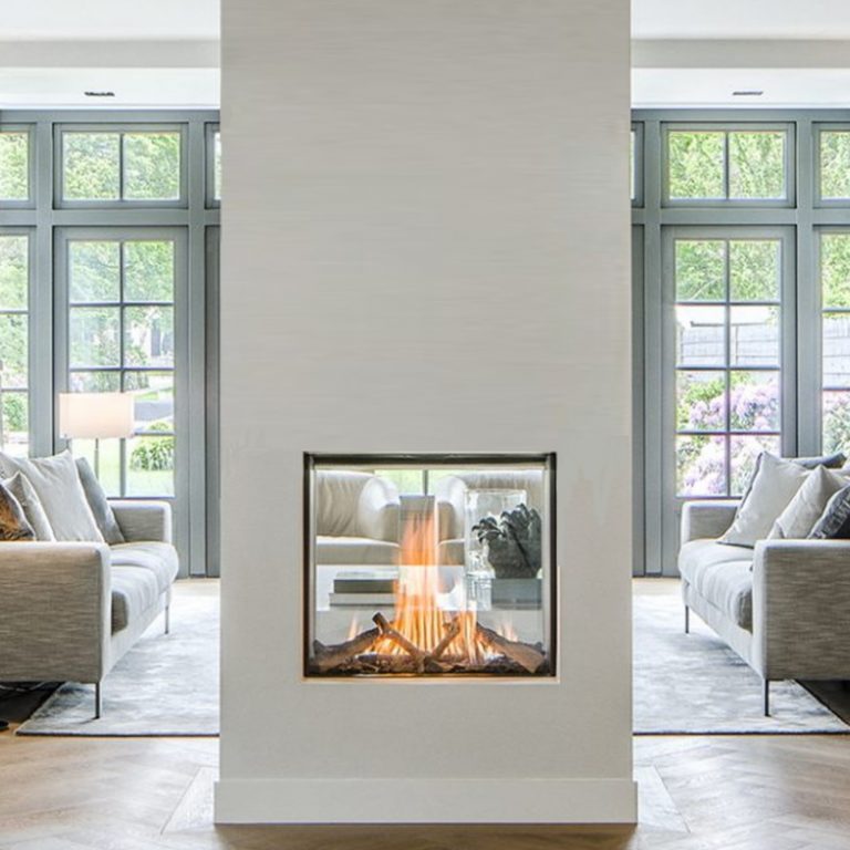 Chimenea DUBLIN a 2 caras opuestas TEMCO